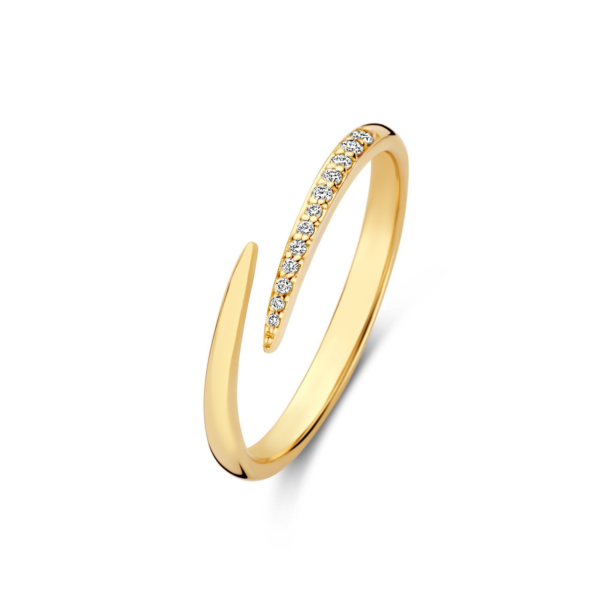 De la Paix Flavie 14 Karat gold ring with diamond 0.08 carat